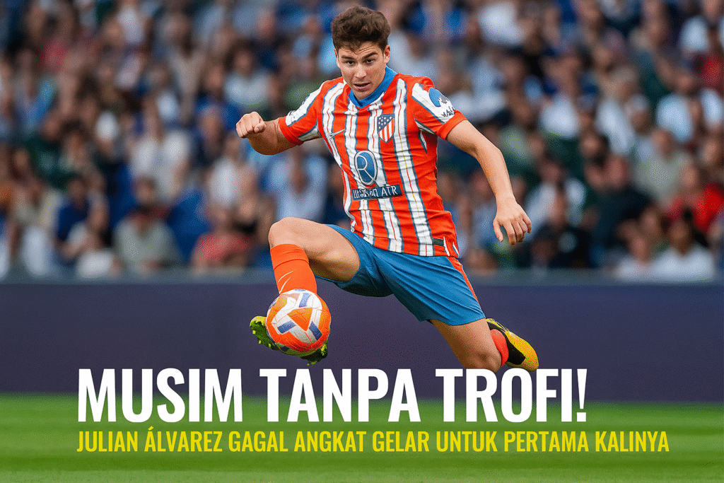 Julian Álvarez Alami Musim Pertama Tanpa Trofi!