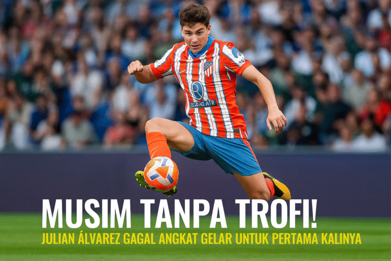 Julian Álvarez Alami Musim Pertama Tanpa Trofi!