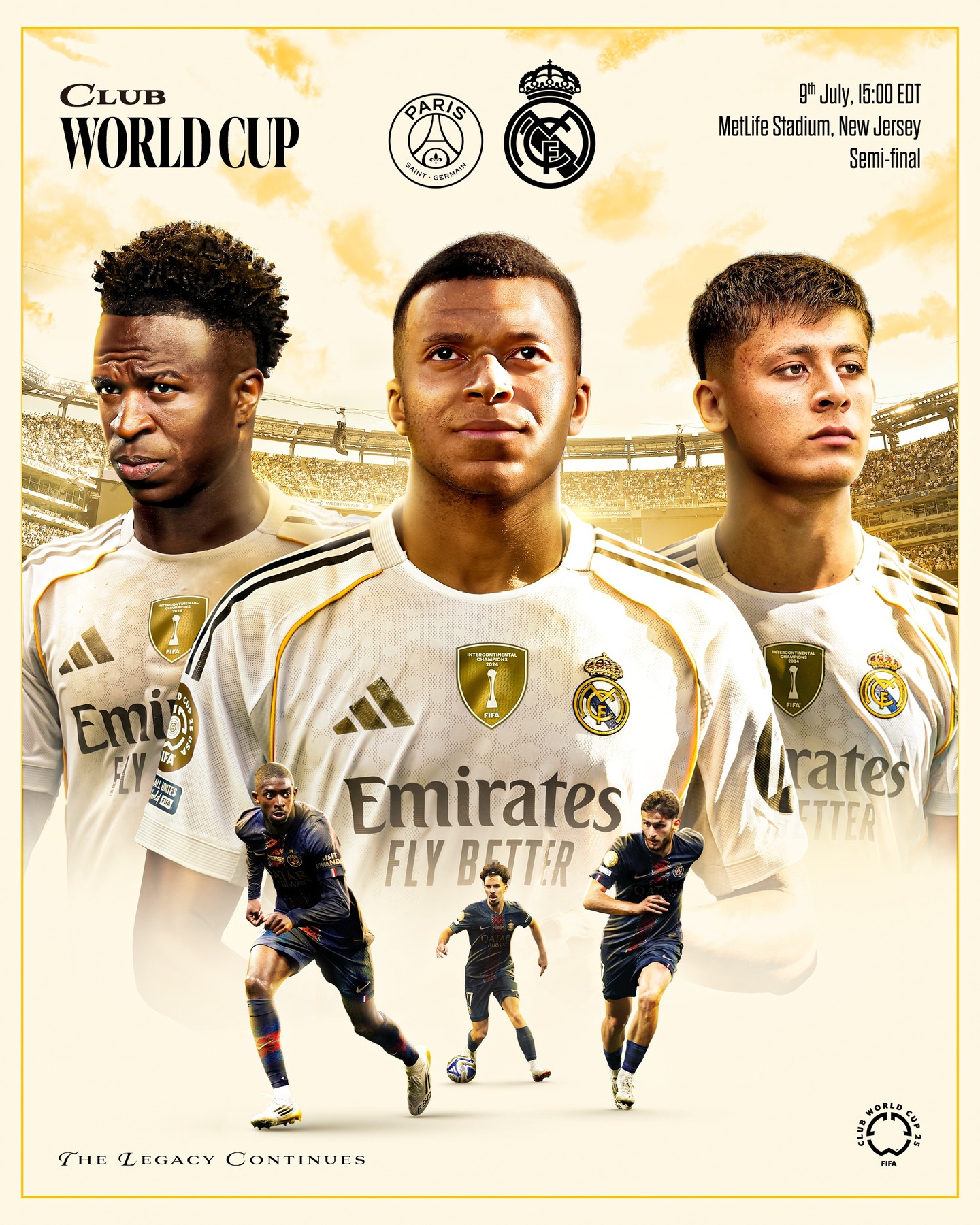 Duel Bintang Prancis di Semifinal CWC 2025: Mbappe Tantang Dembele