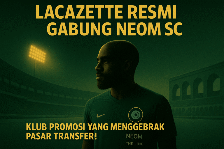 Transfer Mengejutkan! Lacazette Gabung Klub Promosi Arab Saudi